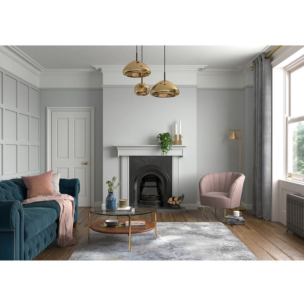 Dulux Heritage Walls and Ceilings Beachcomb Grey Velvet Matt Emulsion Paint 2.5L Image 4