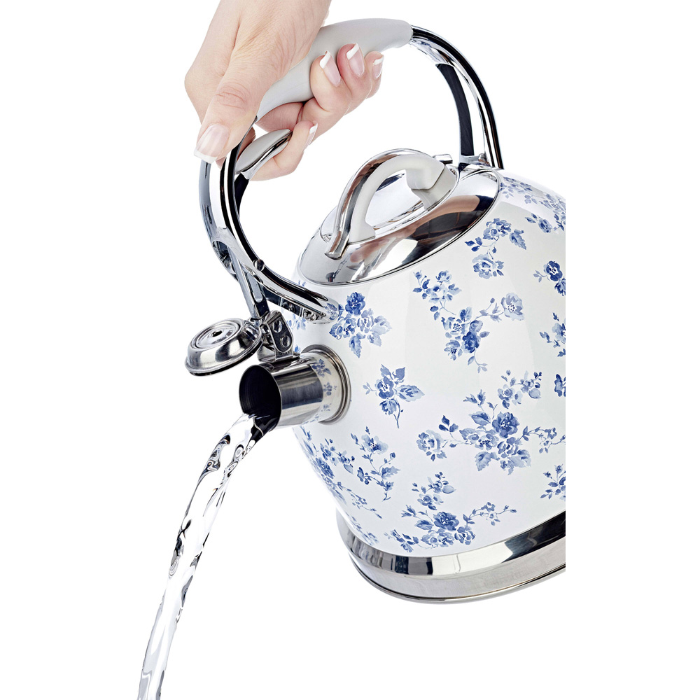 Laura Ashley VQSBNK057LACR China Rose 2.8L Stovetop Kettle Image 5