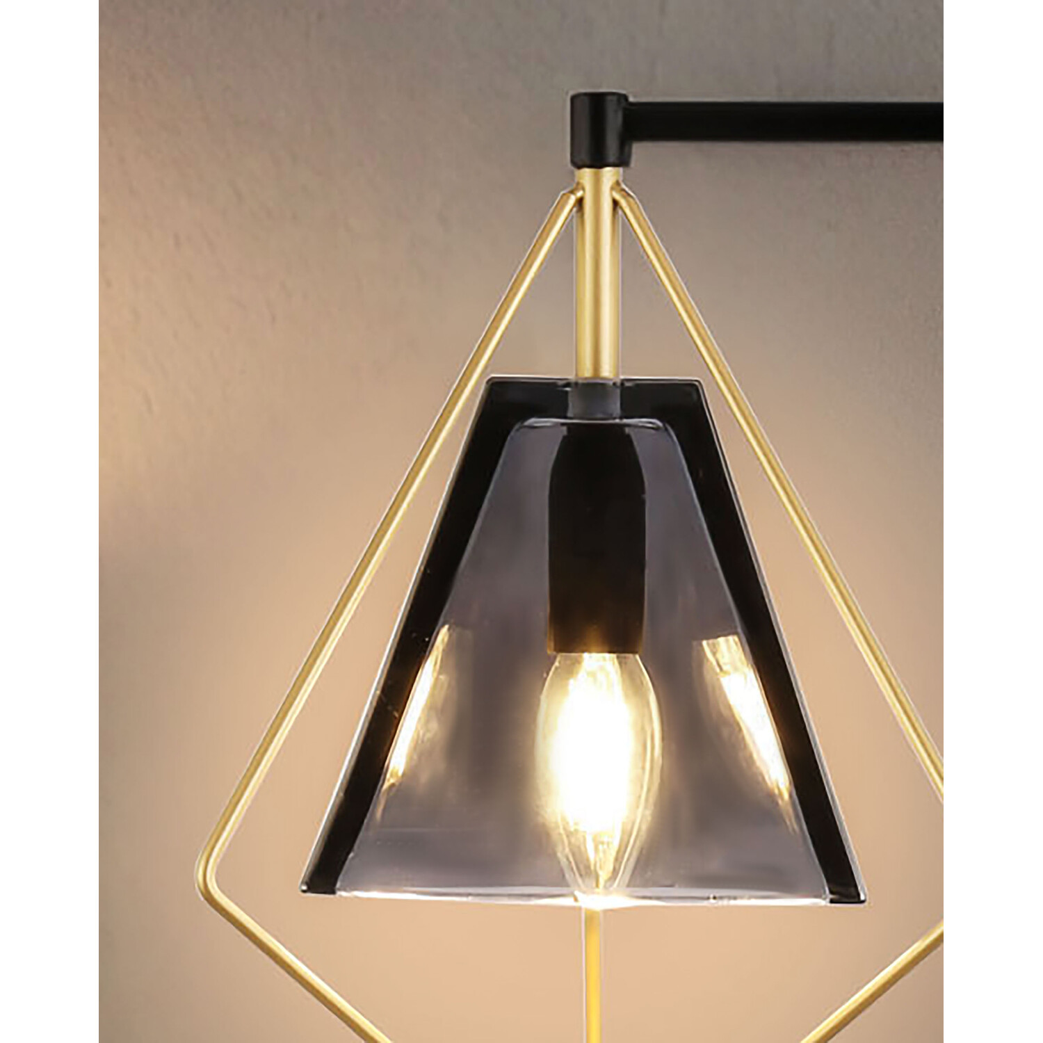 Parker Table Lamp Black and Gold Image 3