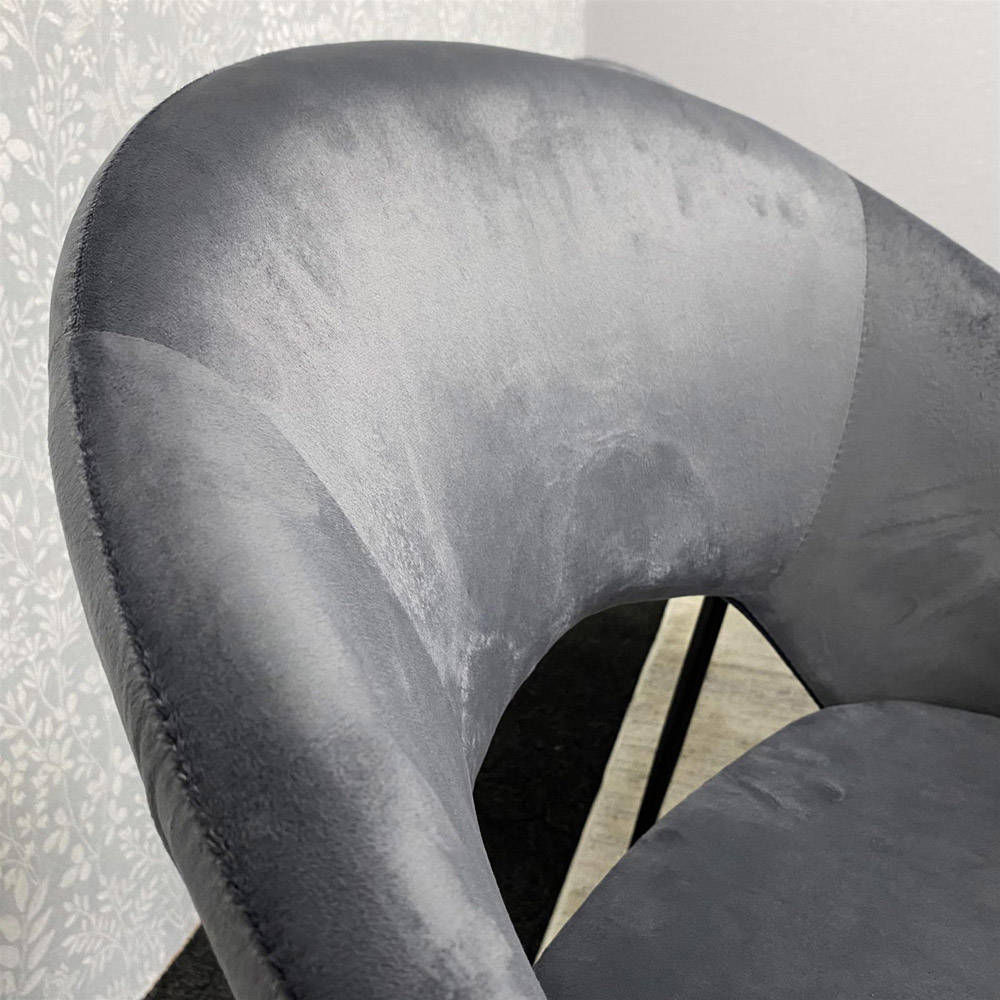 Kosy Koala 4 Seater Wooden Dining Set Grey Image 3