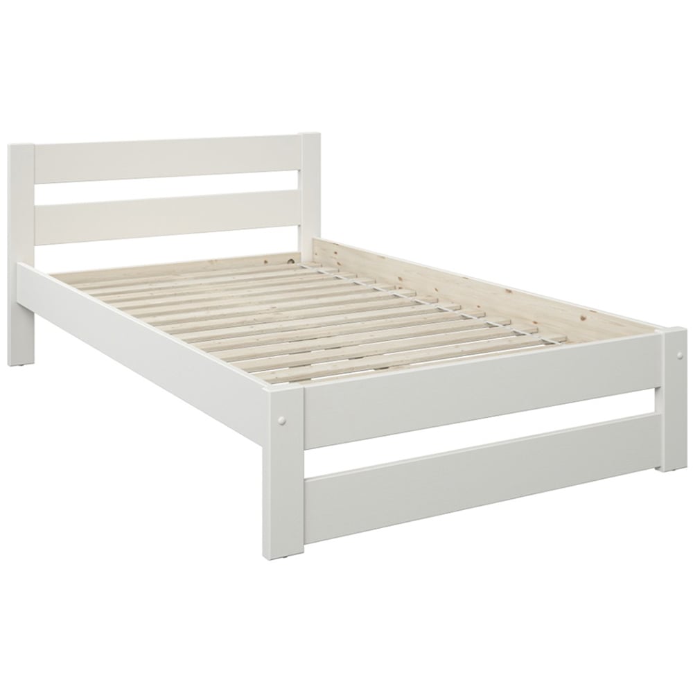 Noomi Tera Small Double White Bed Frame Image 2