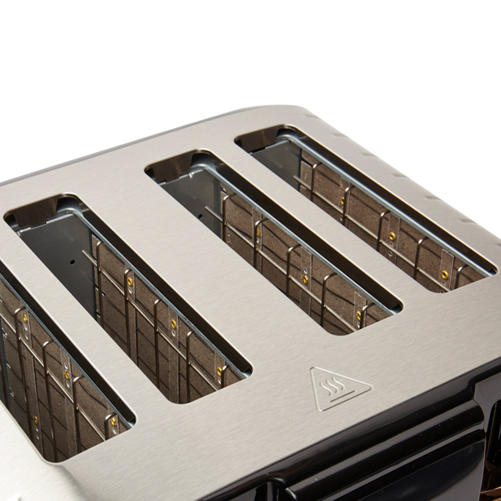 Haden Black Salcombe 4 Slice Toaster Image 4