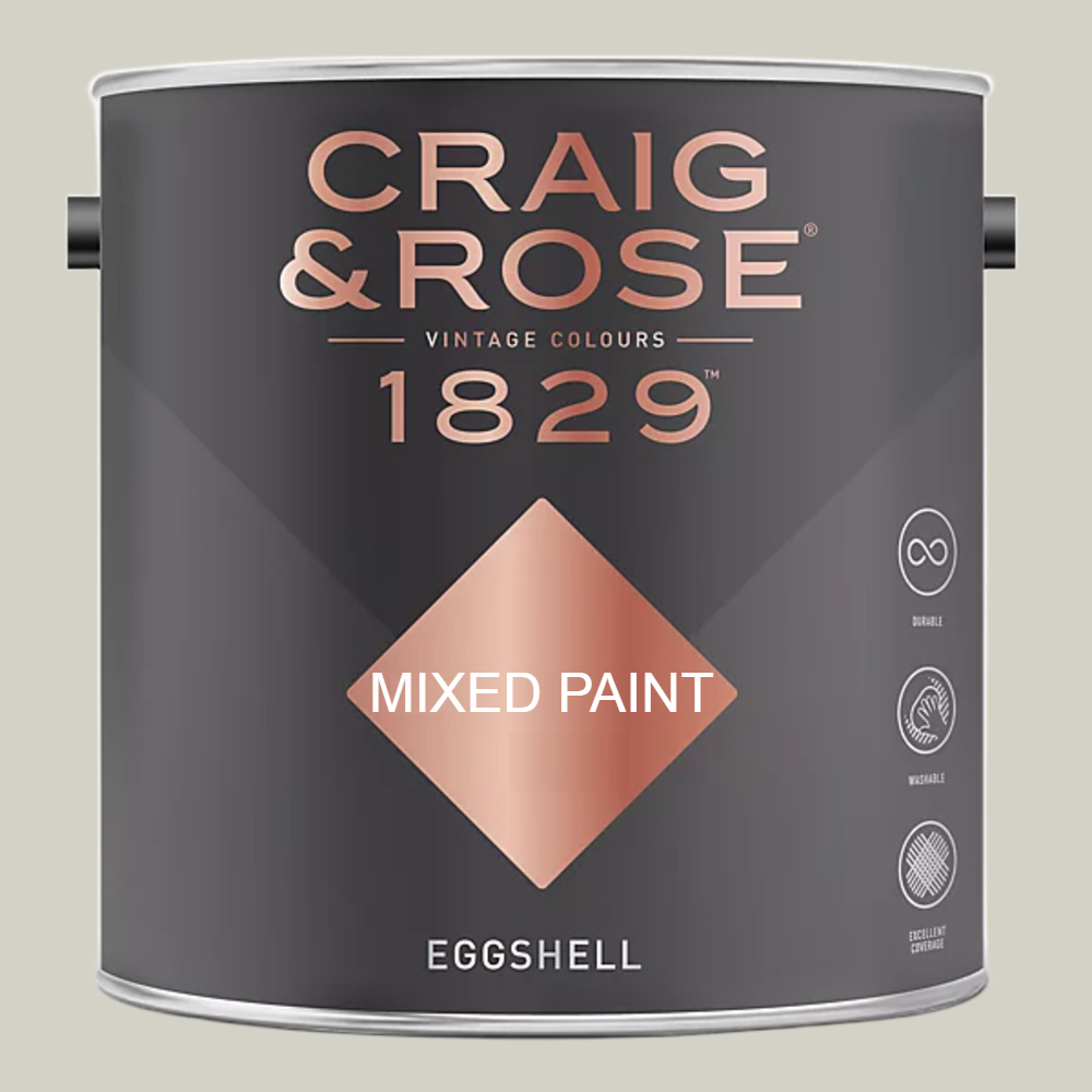Craig & Rose 1829 Vintage Walls Wood and Metal Turner Eggshell Paint 2.5L Image 2