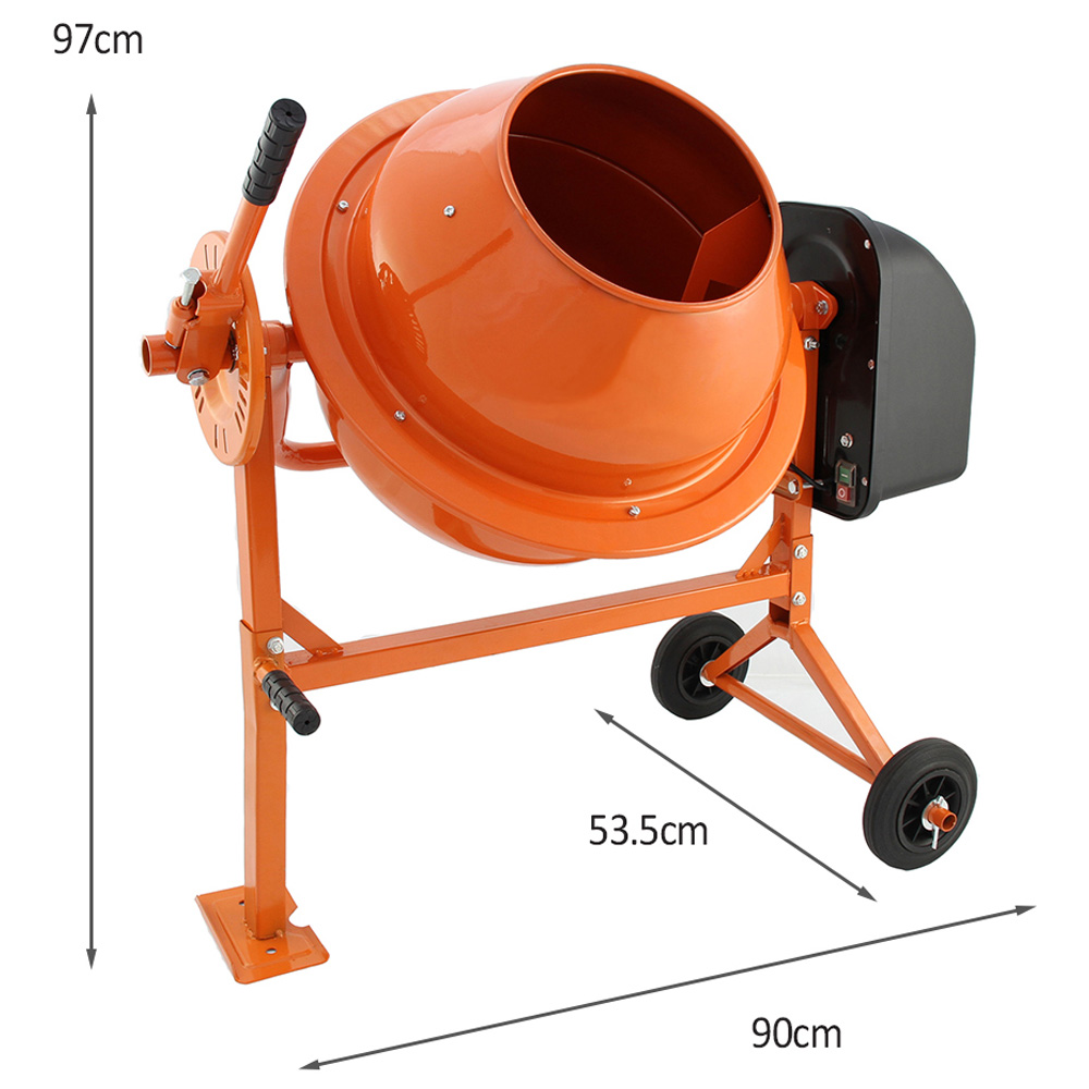 T-Mech Electric Cement Mixer 70L 250W Image 6