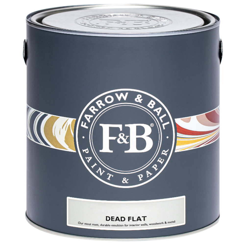 Farrow & Ball Dead Flat Kakelugn Matt Paint 2.5L Image 2