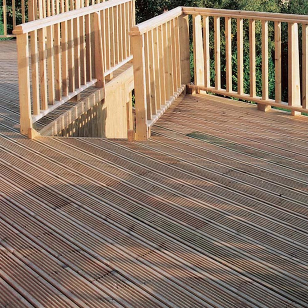 Shire Decking kit 2.4m x 3.6m 28mm Image 1