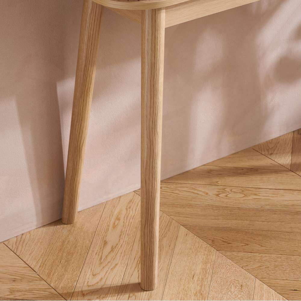 Birlea Axel Oak Console Table Image 5