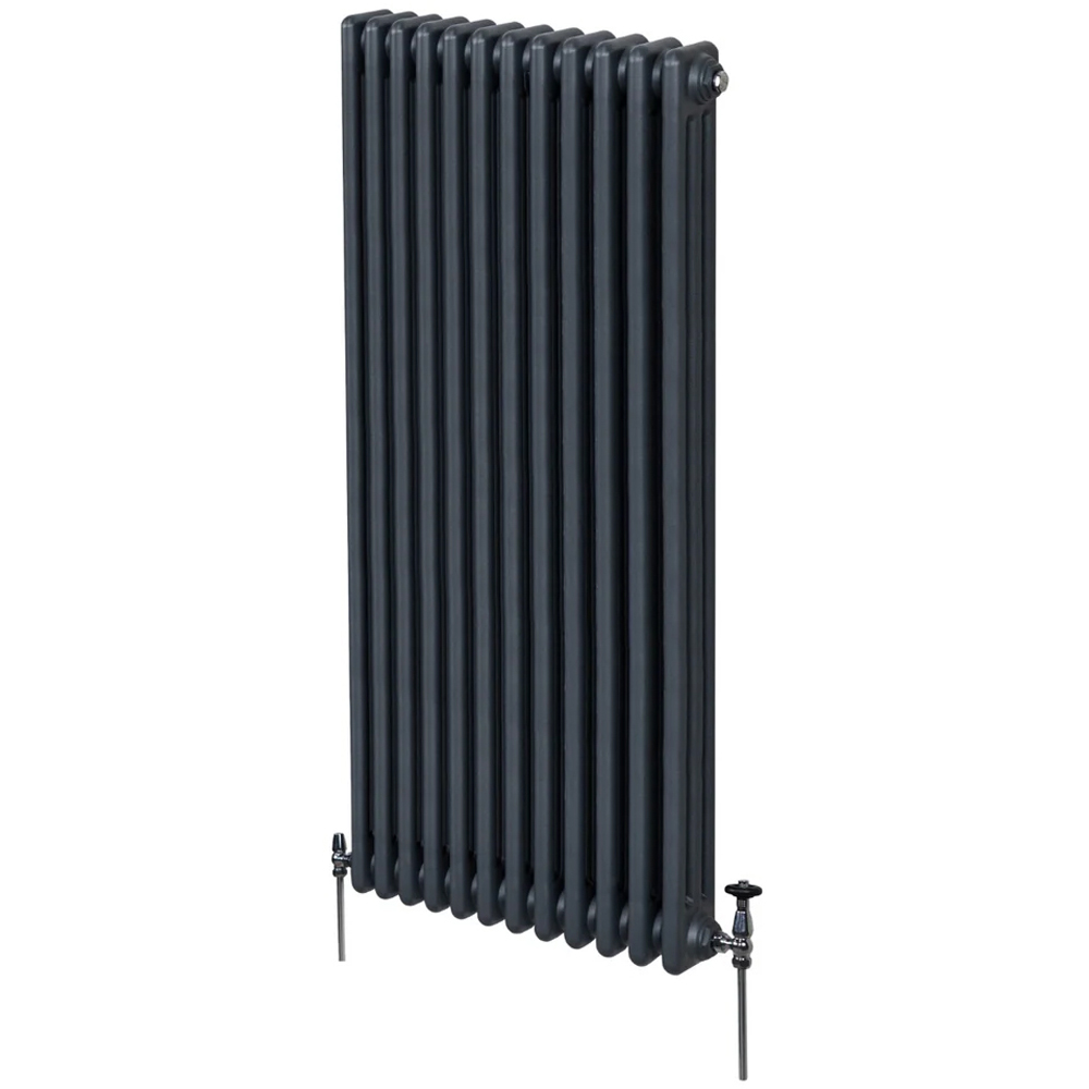 Monster Shop 7916 BTU Anthracite Grey Traditional 3 Column Radiator 1800 x 562mm Image 3