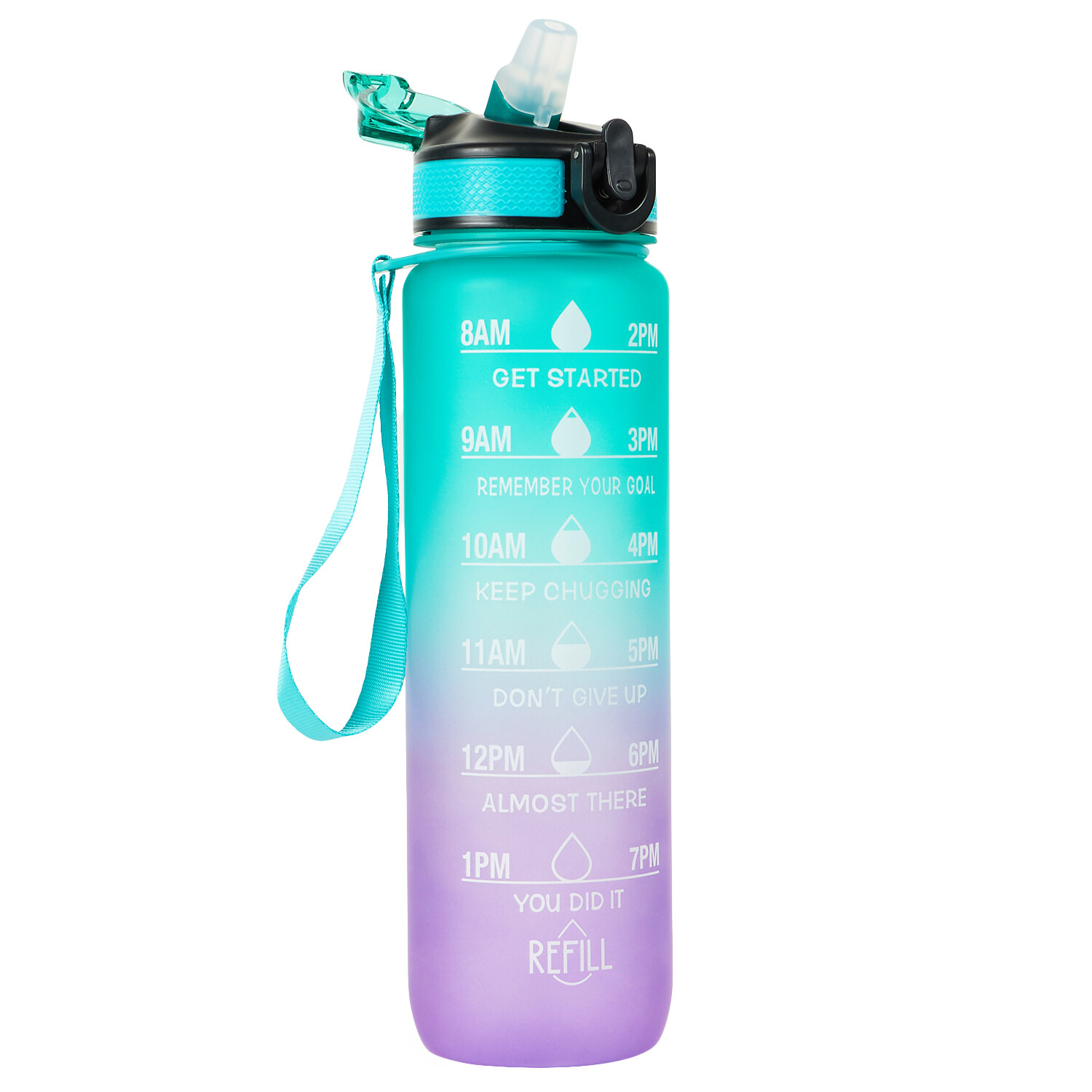 Gradient Sports Bottle - Multicolour Image 9