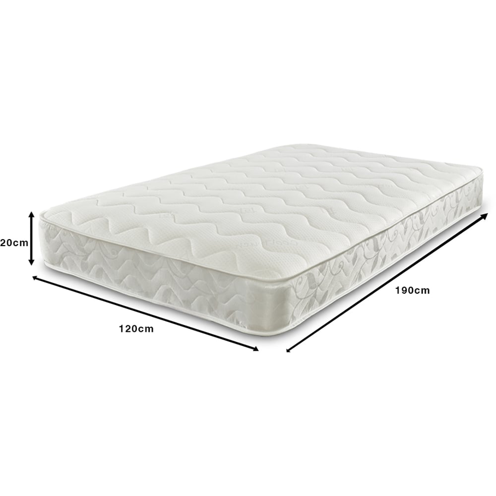 Starlight Beds Small Double Hybrid Memory Foam and Open Coil Spring Mattress Image 6