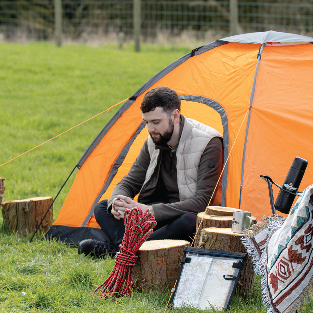 Milestone Camping 2 Person Dome Tent Image 2