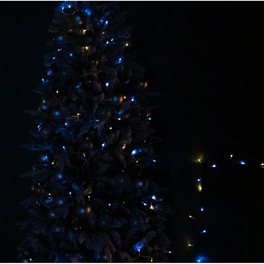 Samuel Alexander 100 Cool and Warm White LED Multi-Function Clear String Light 10m Image 6