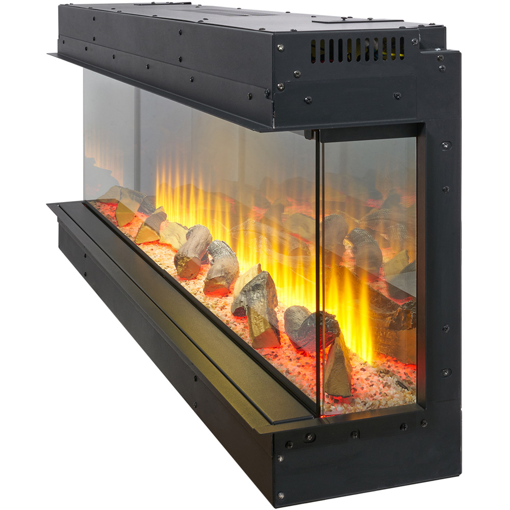 Adam Sahara Panoramic Media Wall Electric Fireplace 51 inch Image 3