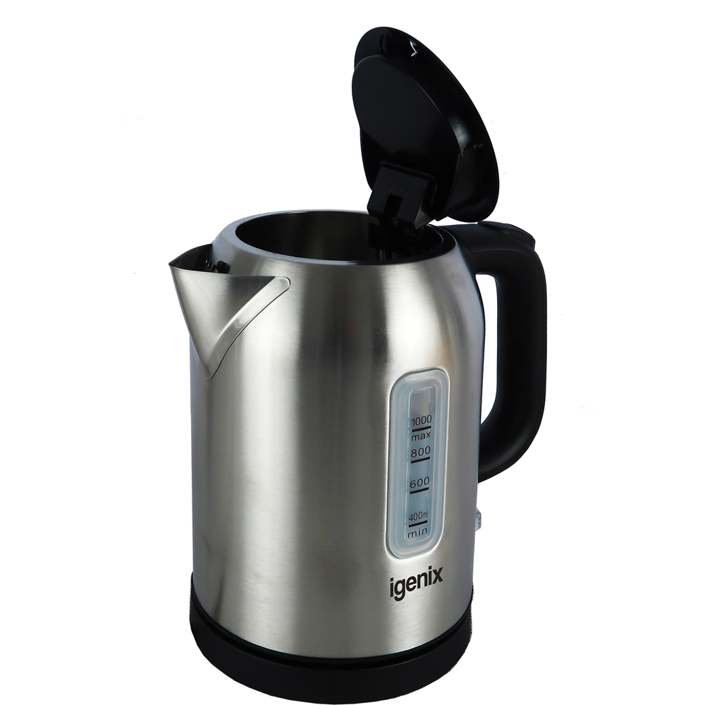 Igenix Stainless Steel 1L Jug Kettle 2200W Image 3