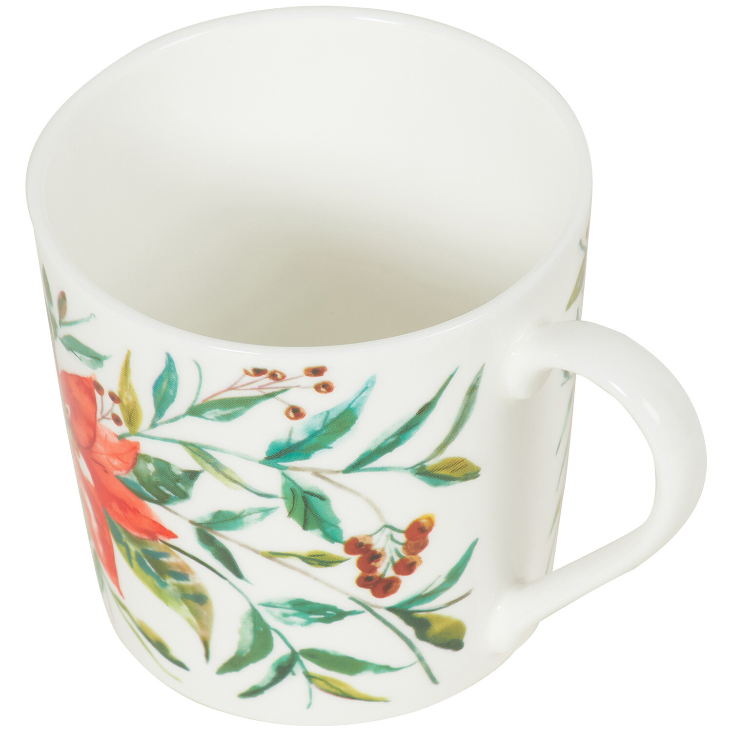 Dorset Christmas Floral Mug Image 4