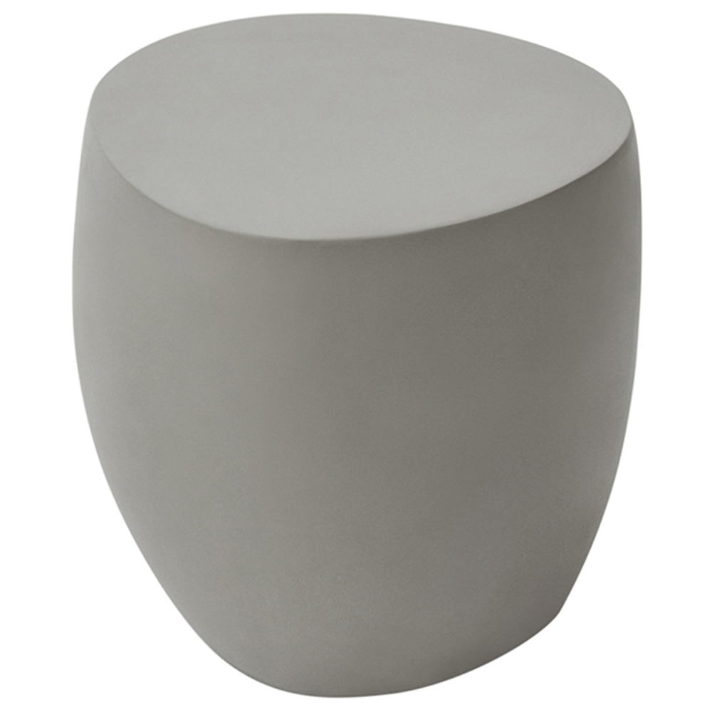 Elementi Ikaria Space Grey GRC Side Table Image 2