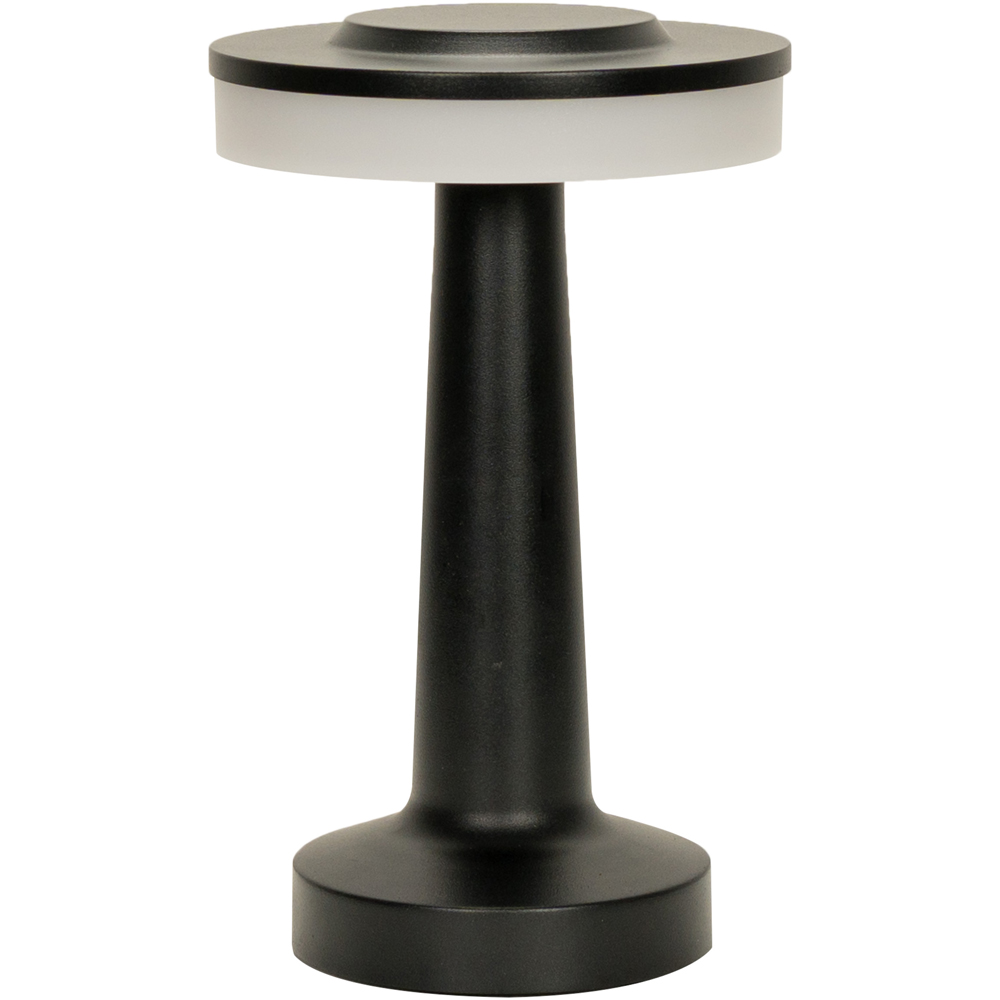 ValueLight Talence Black LED Dimmable Outdoor Table Lamp Image 1