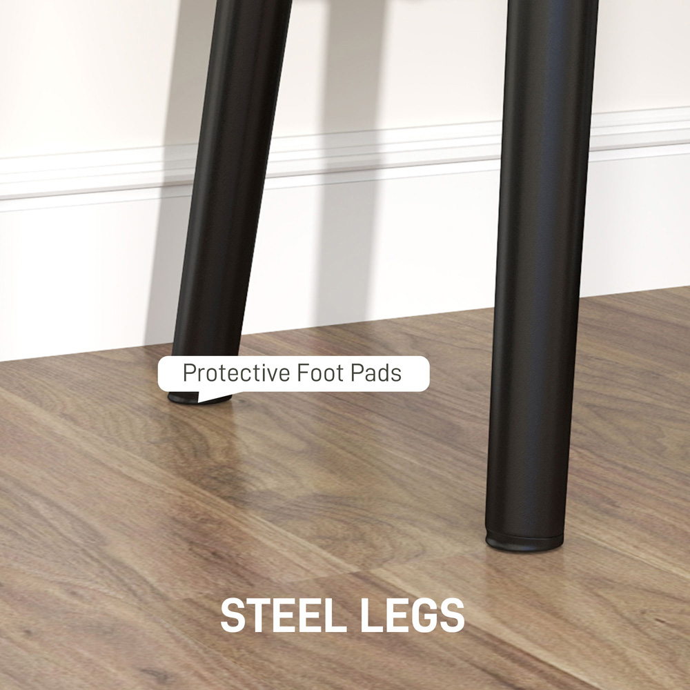 Portland Green End of Bed Bench with Thick Padding Image 5