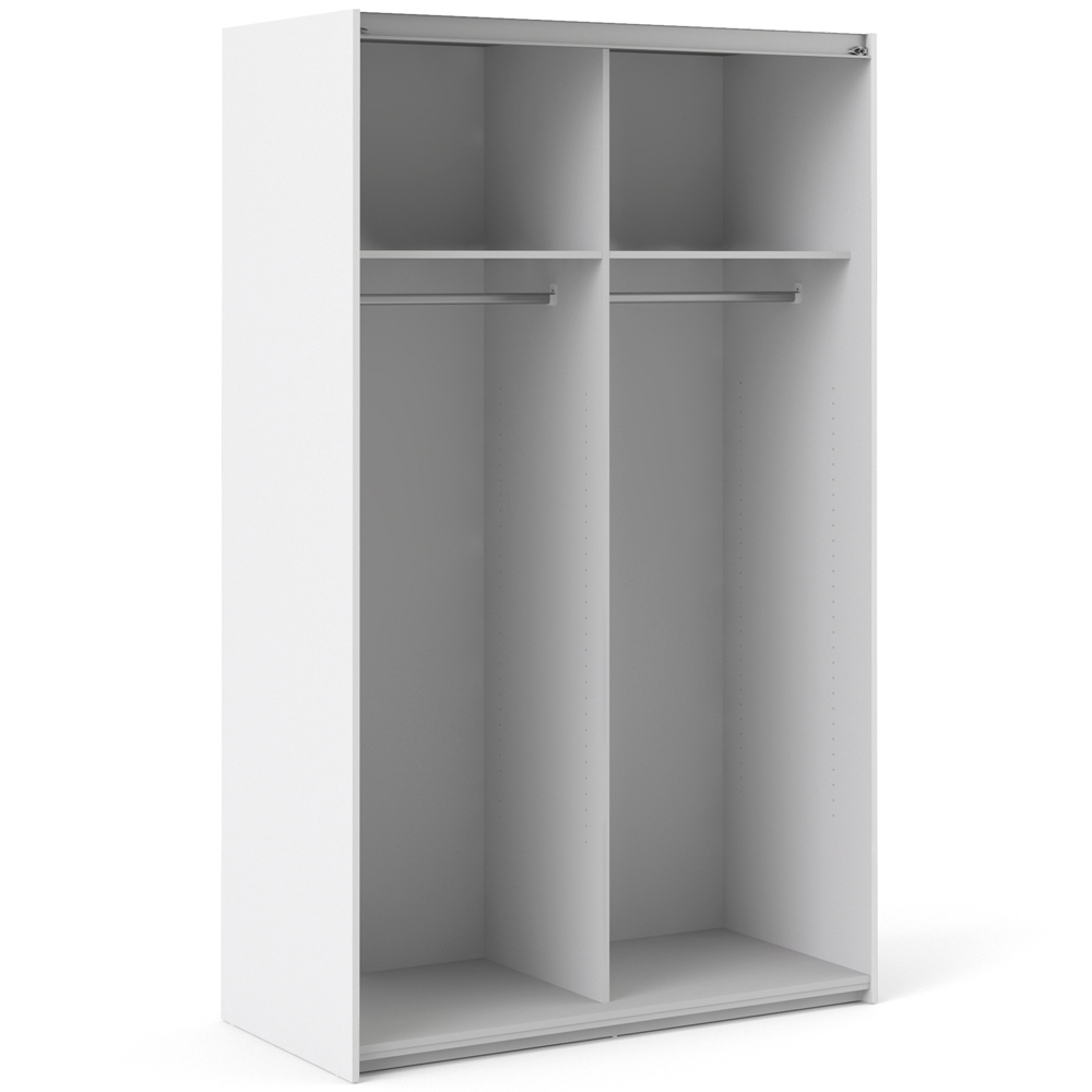 Florence Verona 2 Door White Sliding Wardrobe Image 6