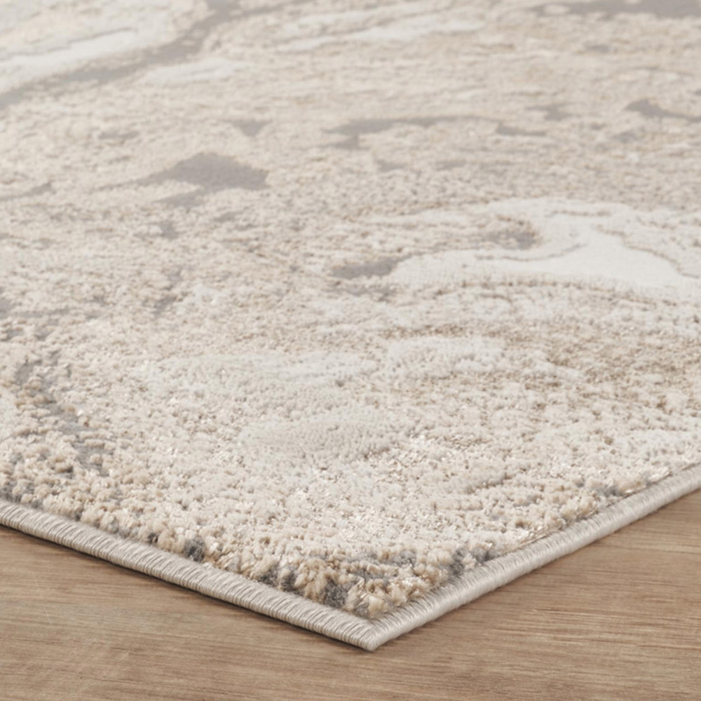 Desire Rugs Elysium Modern Abstract Action Metallic Astral Gold Rug 200 x 290cm Image 3