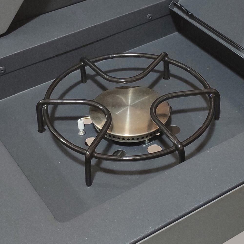 Arizona 3 Burner Gas BBQ with Side BurnerGrey Image 7