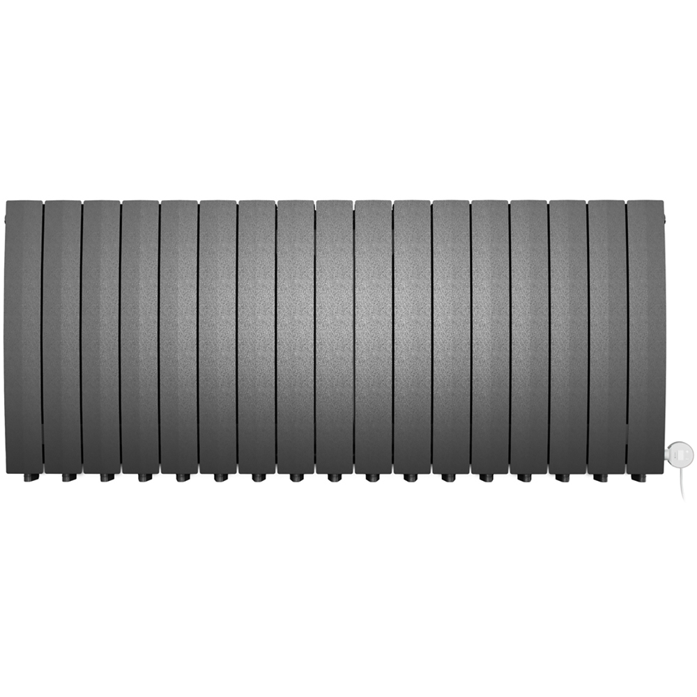 Terma Bergamo Wi-Fi Graphite Grey Electric Radiator 2000W 590 x 1360mm Image 3