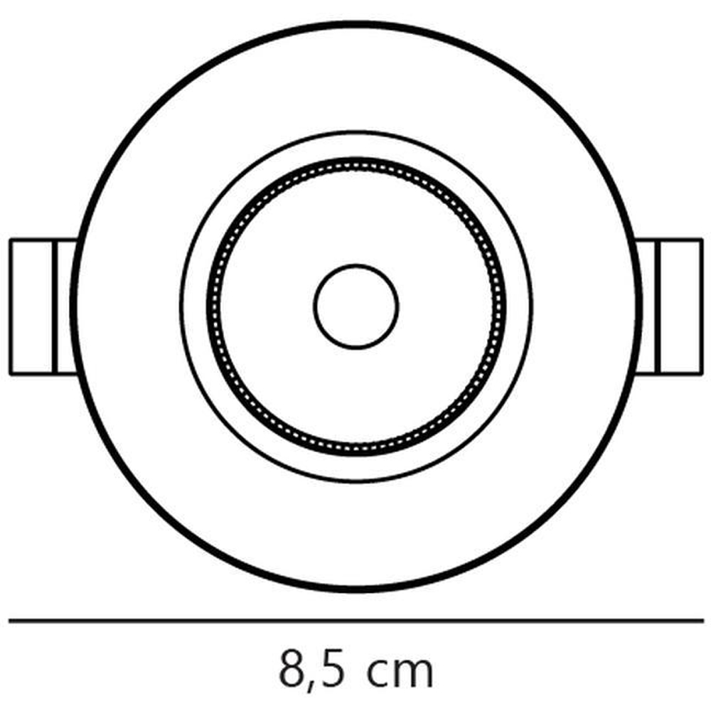 Nordlux Dorado 2700 Single Kit White Downlight Image 5