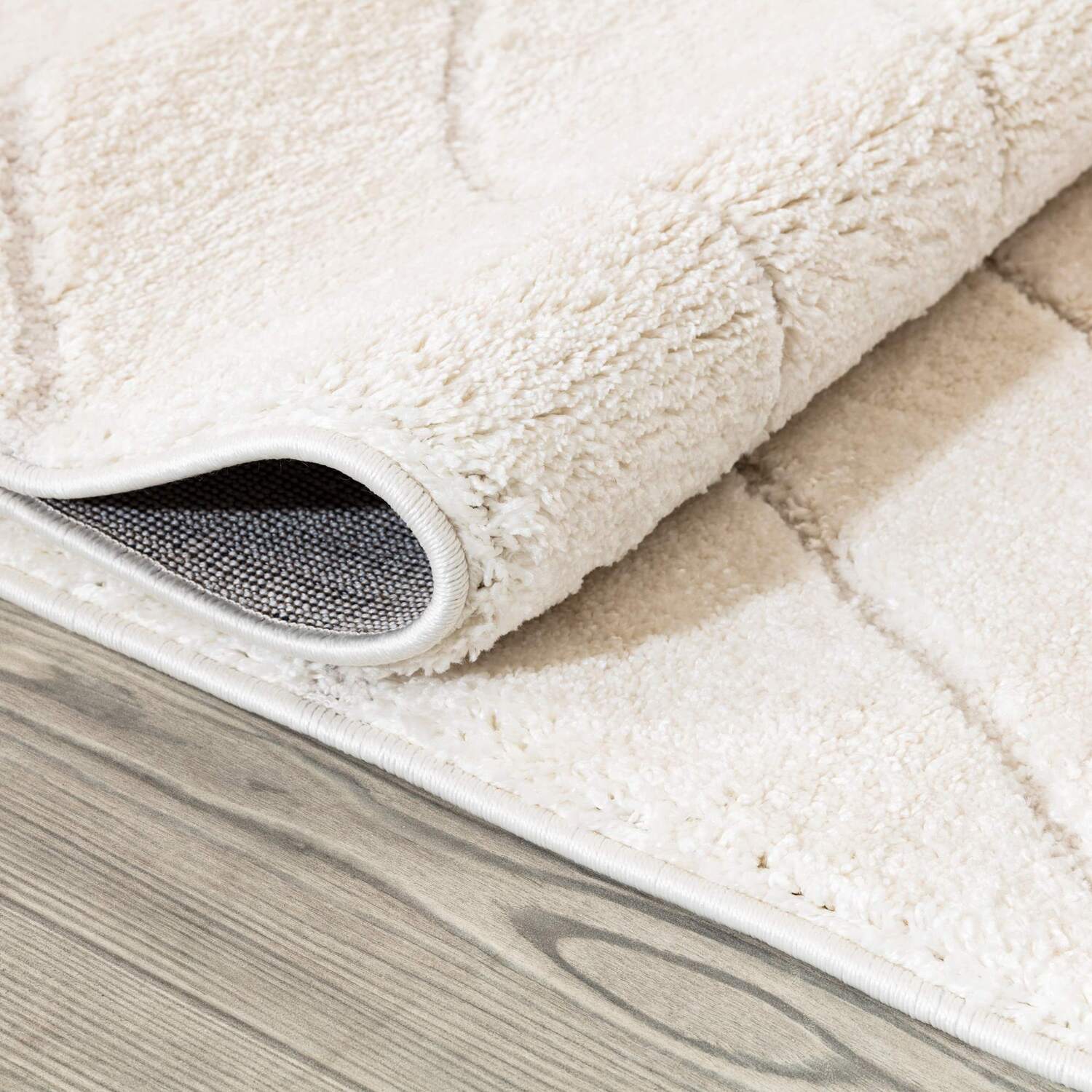 Savanna Wave Rug - White / 66cm Image 2