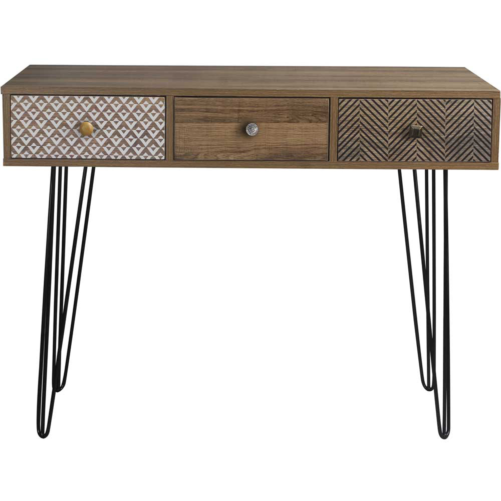 Casablanca Desk Wood Effect Image 2