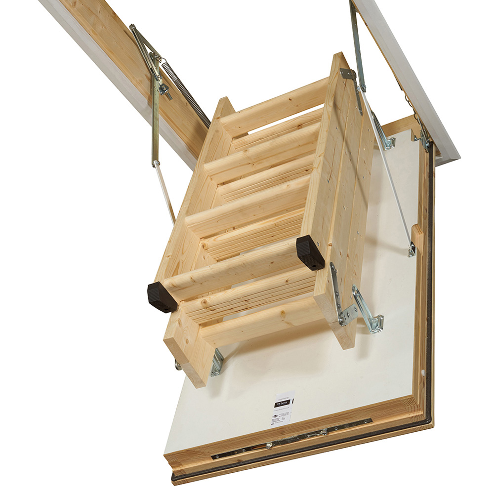 TB Davies LuxFold Timer Loft Ladder Image 3