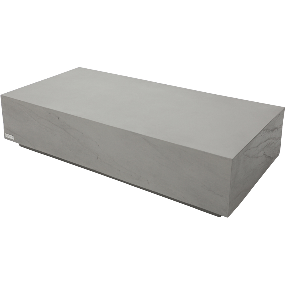 Elementi Colorado Space Grey GRC Rectangular Coffee Table Image 2
