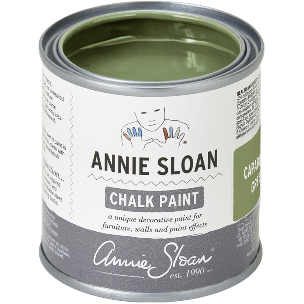 Annie Sloan Capability Green Matt Chalk Paint 120ml Image 2