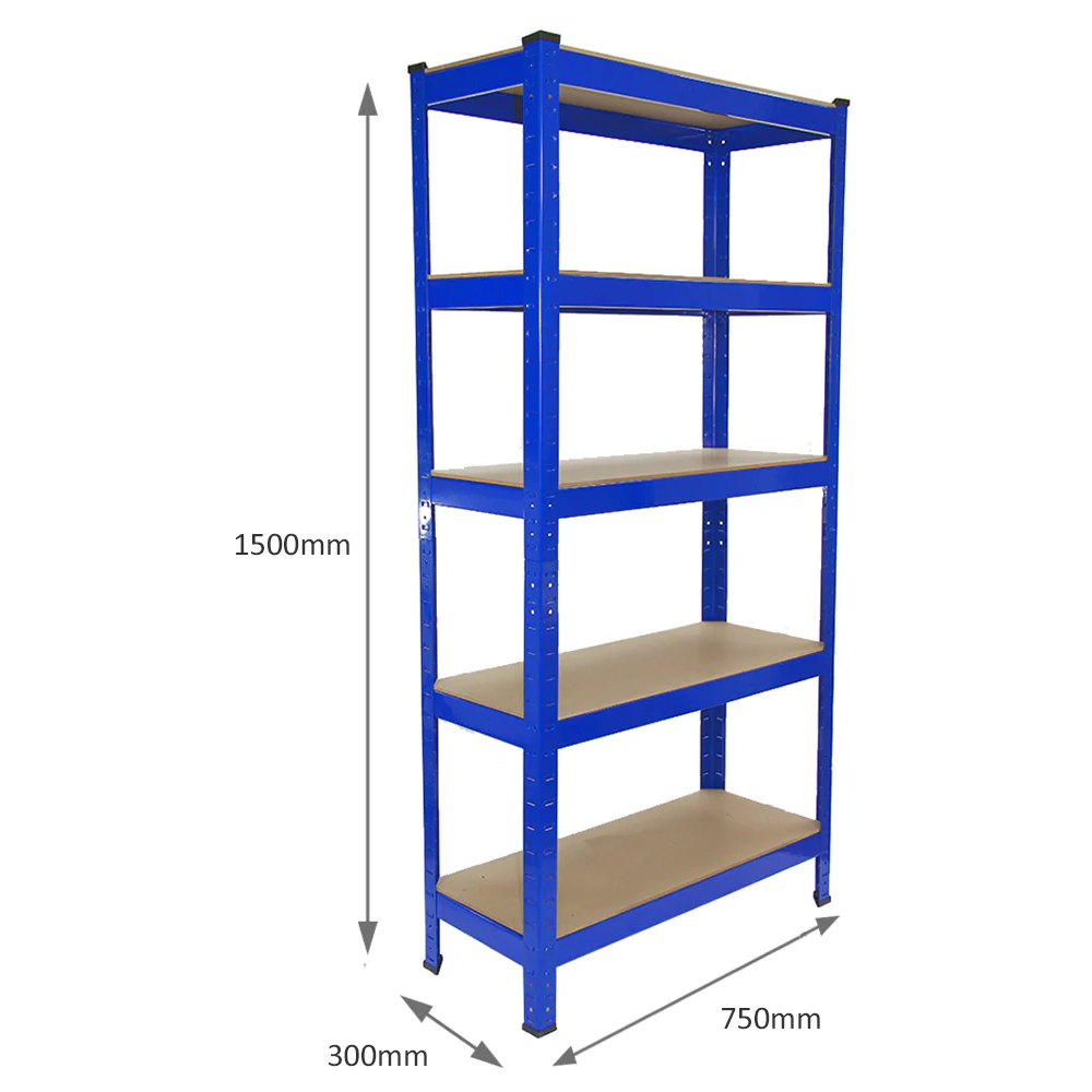 Monster Shop Boltless 5 Shelf Garage Racking Bundle Image 7