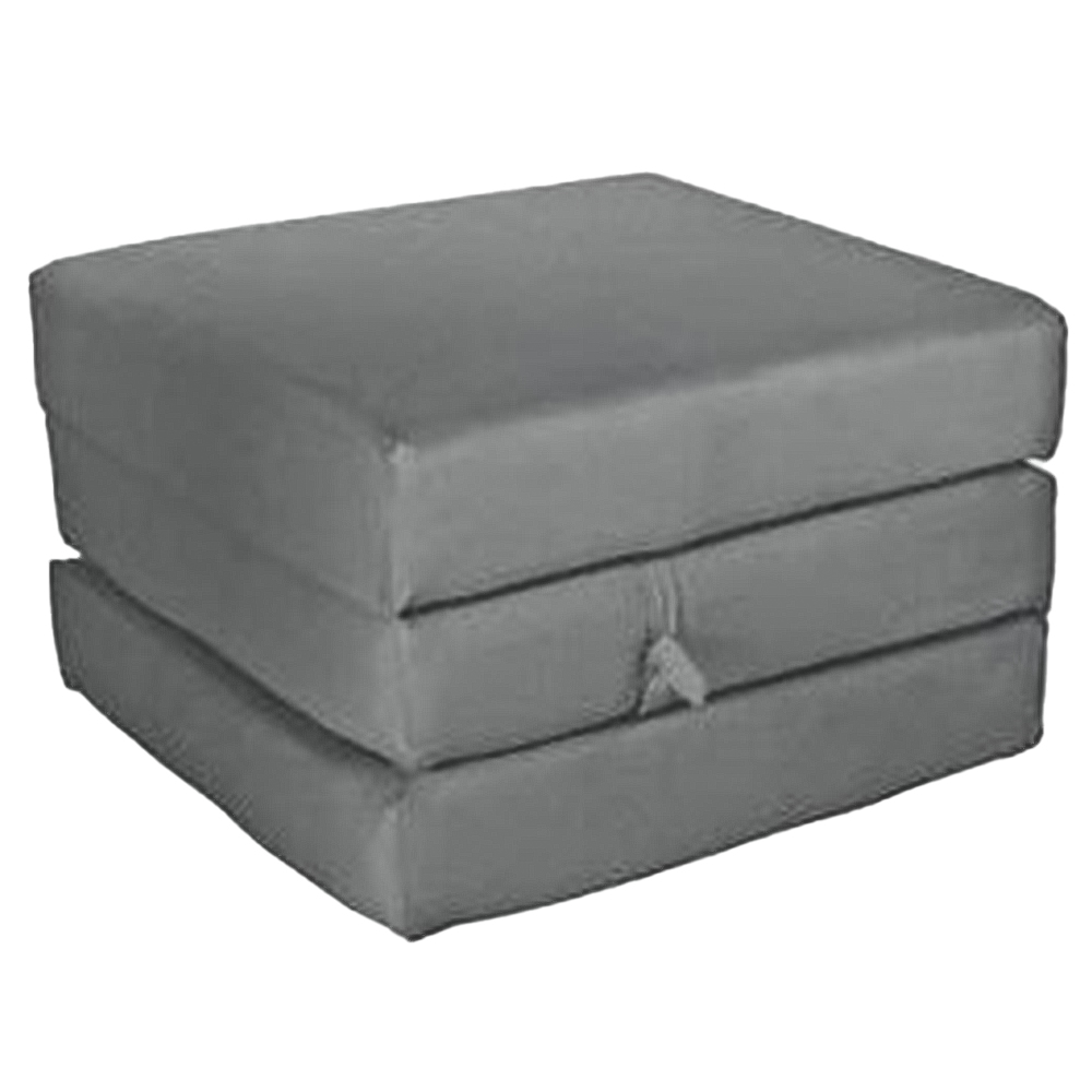 Kaikoo Single Grey Foldable Mattress Bed Image 2