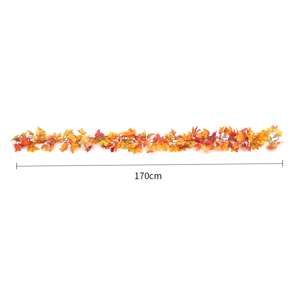 Living and Home LED Garland with Maple Leaves 170cm Image 9