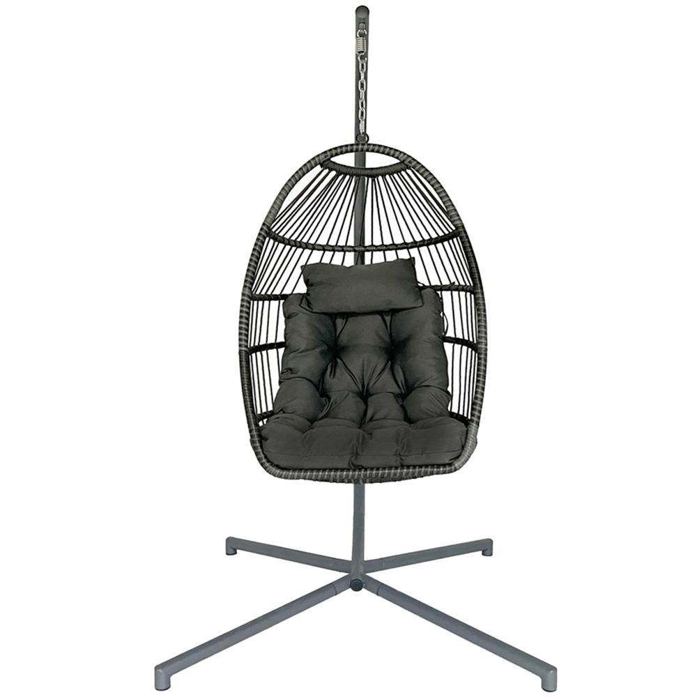 Furniture One Wicker Hanging Egg Chair Image 3