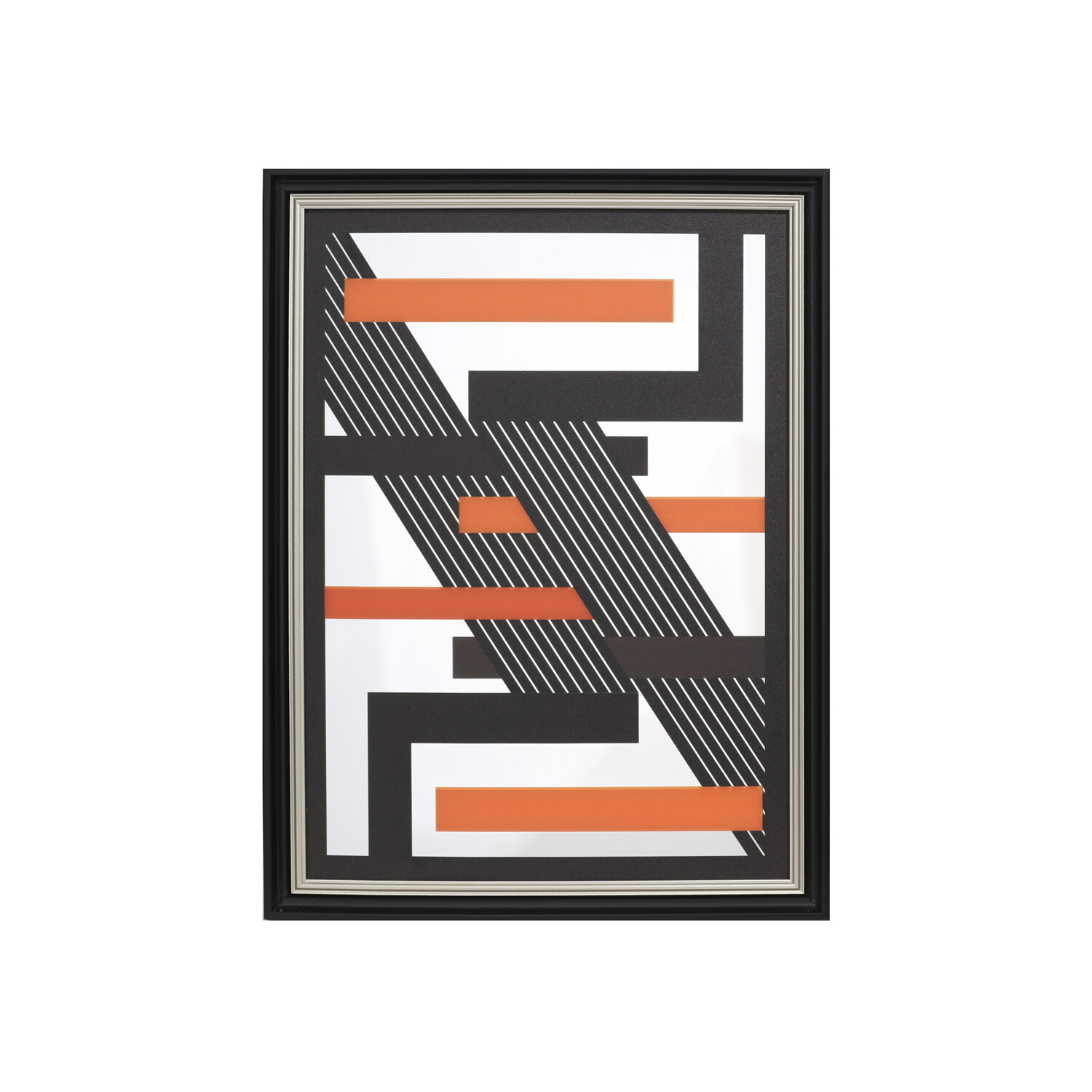 Geometric Mirrored Wall Art Multicolour Image 16