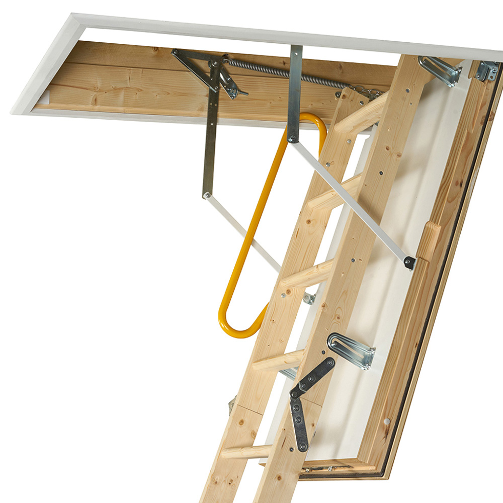 TB Davies LuxFold Timer Loft Ladder Image 2