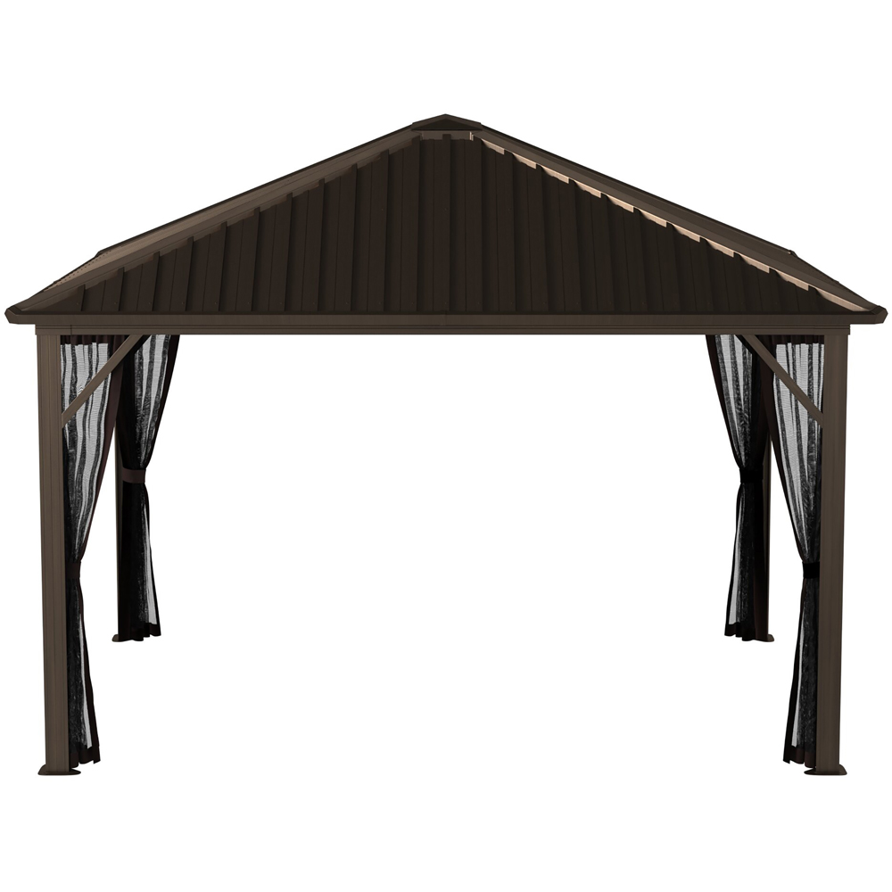 Sojag Dakota 3 x 3.7m Brown Gazebo Image 3