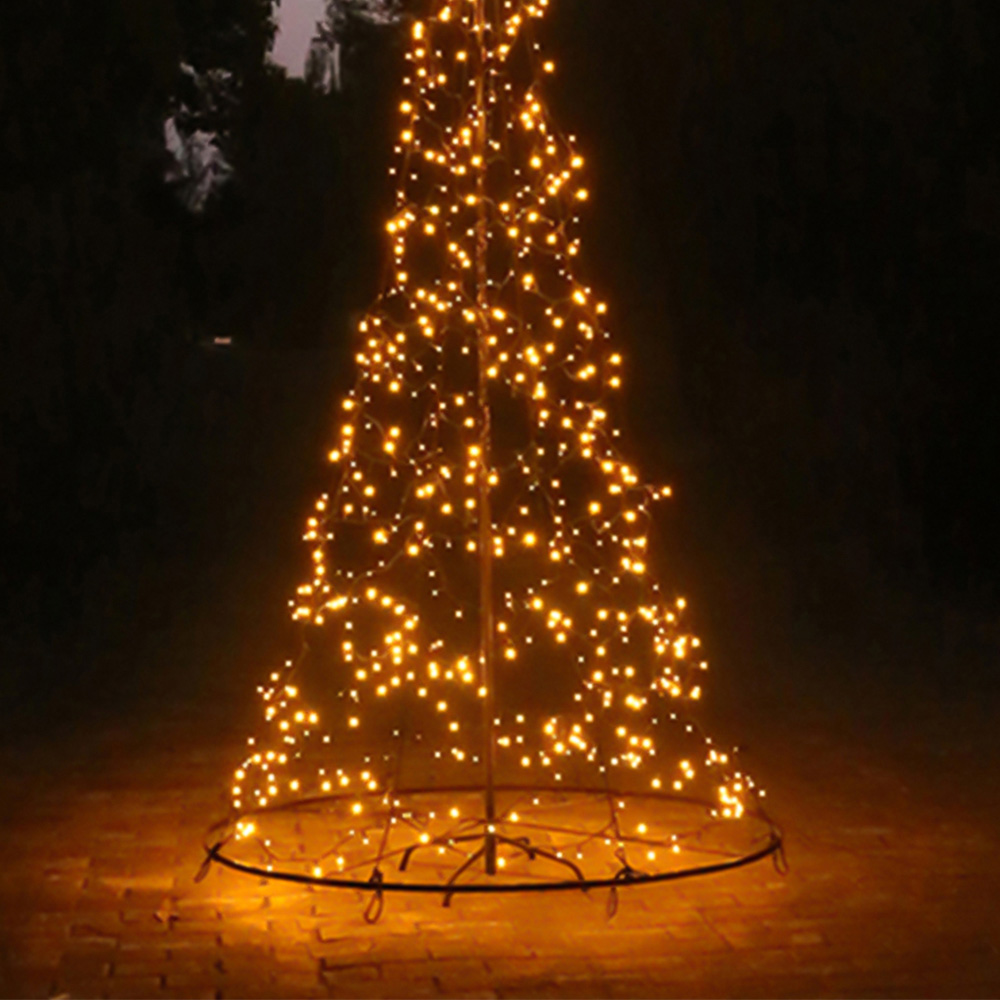 Xmas Haus 960 Copper Gold LED Gold Tree 11.4ft Image 2