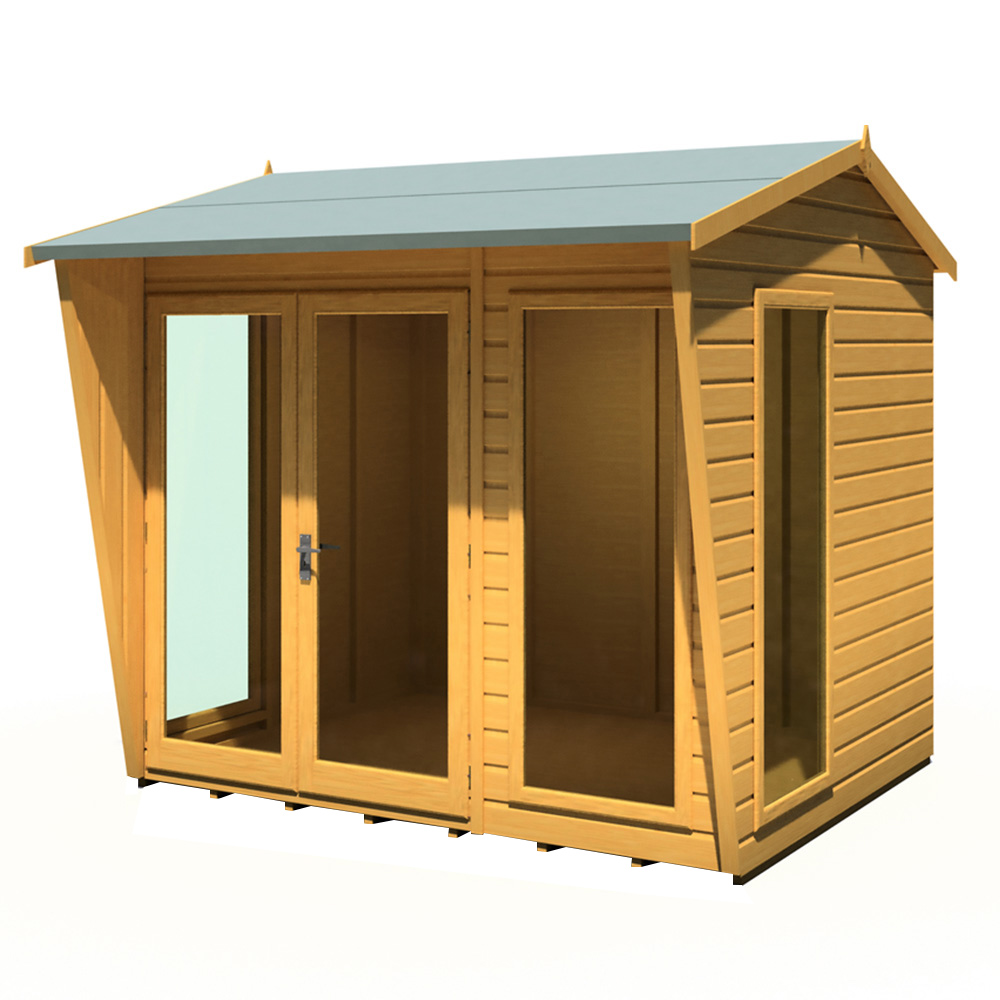 Shire Burghclere 8 x 6ft Double Door Contemporary Summerhouse Image 1