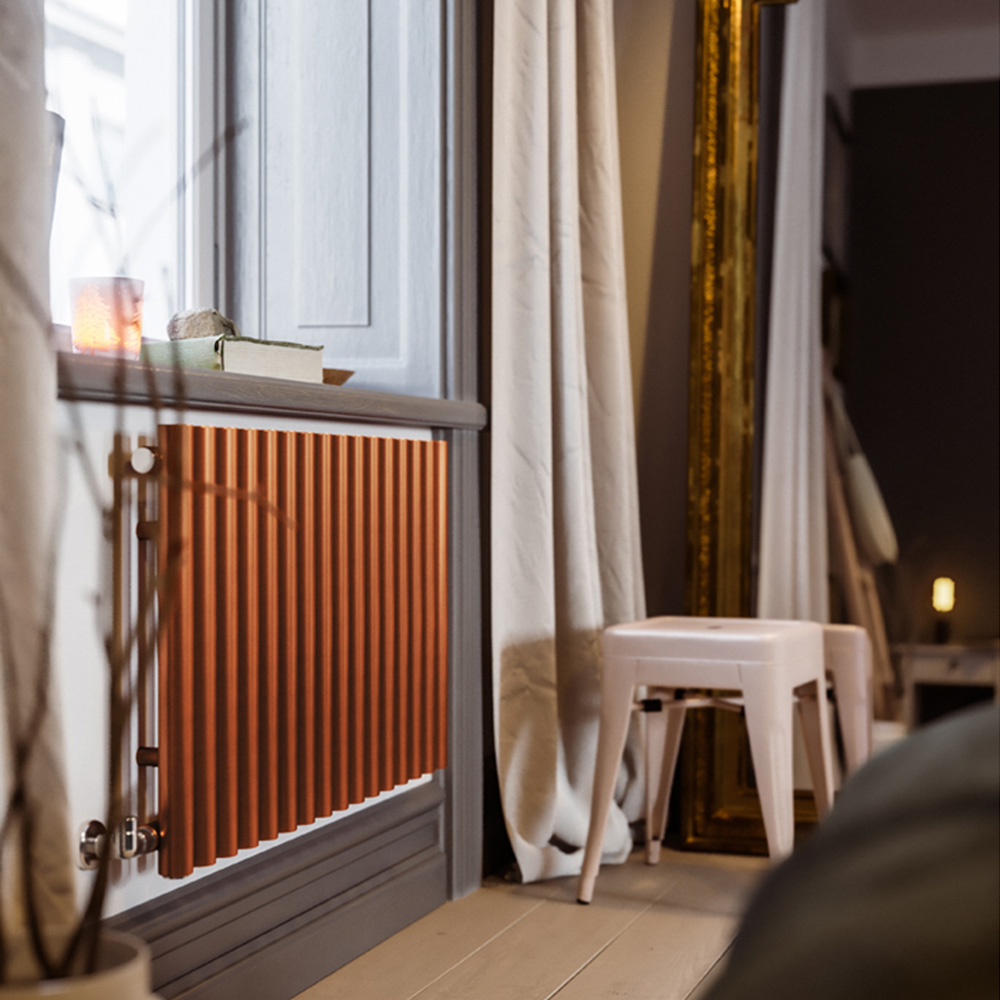 Terma Rolo Room 2015 BTU True Copper Radiator 500 x 865mm Image 8
