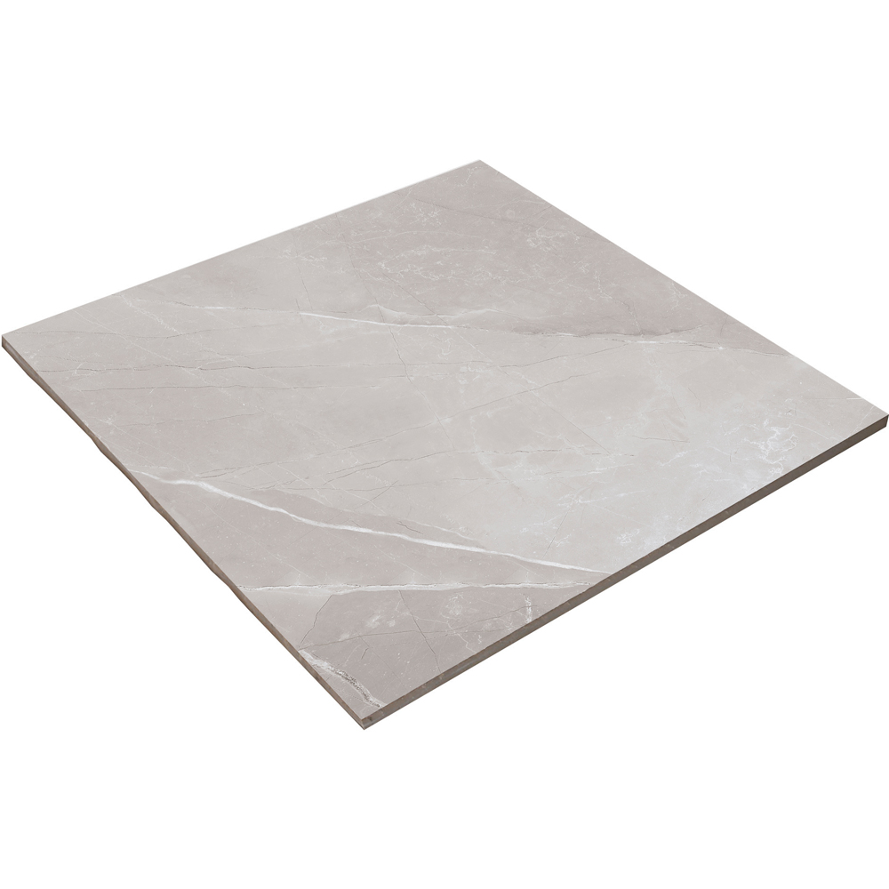 Johnson Tiles Melford Marble Effect Dark Grey Grip Floor Tile L600 x W600mm 4 Pack Image 3