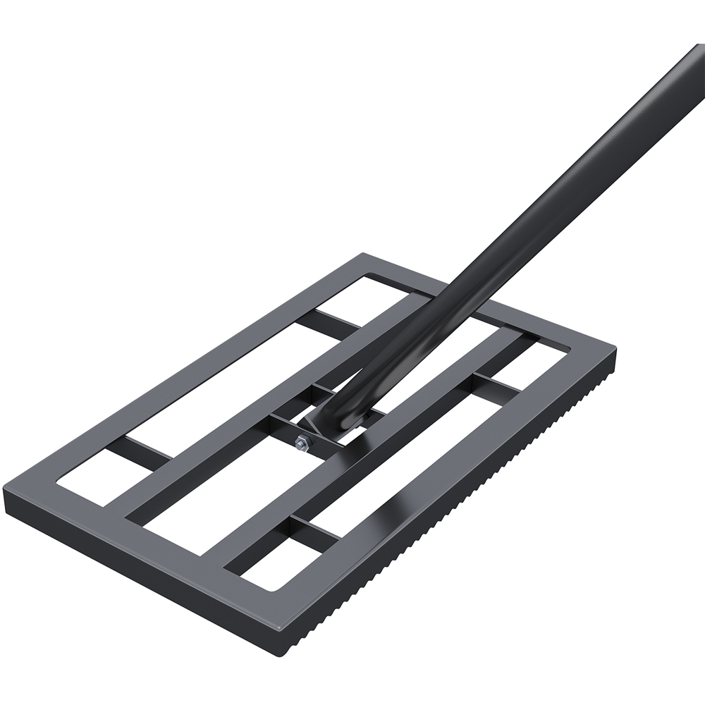 Living and Home Garden Lawn Levelling Rake with Long Handle 43 x 25 x 198cm Image 4