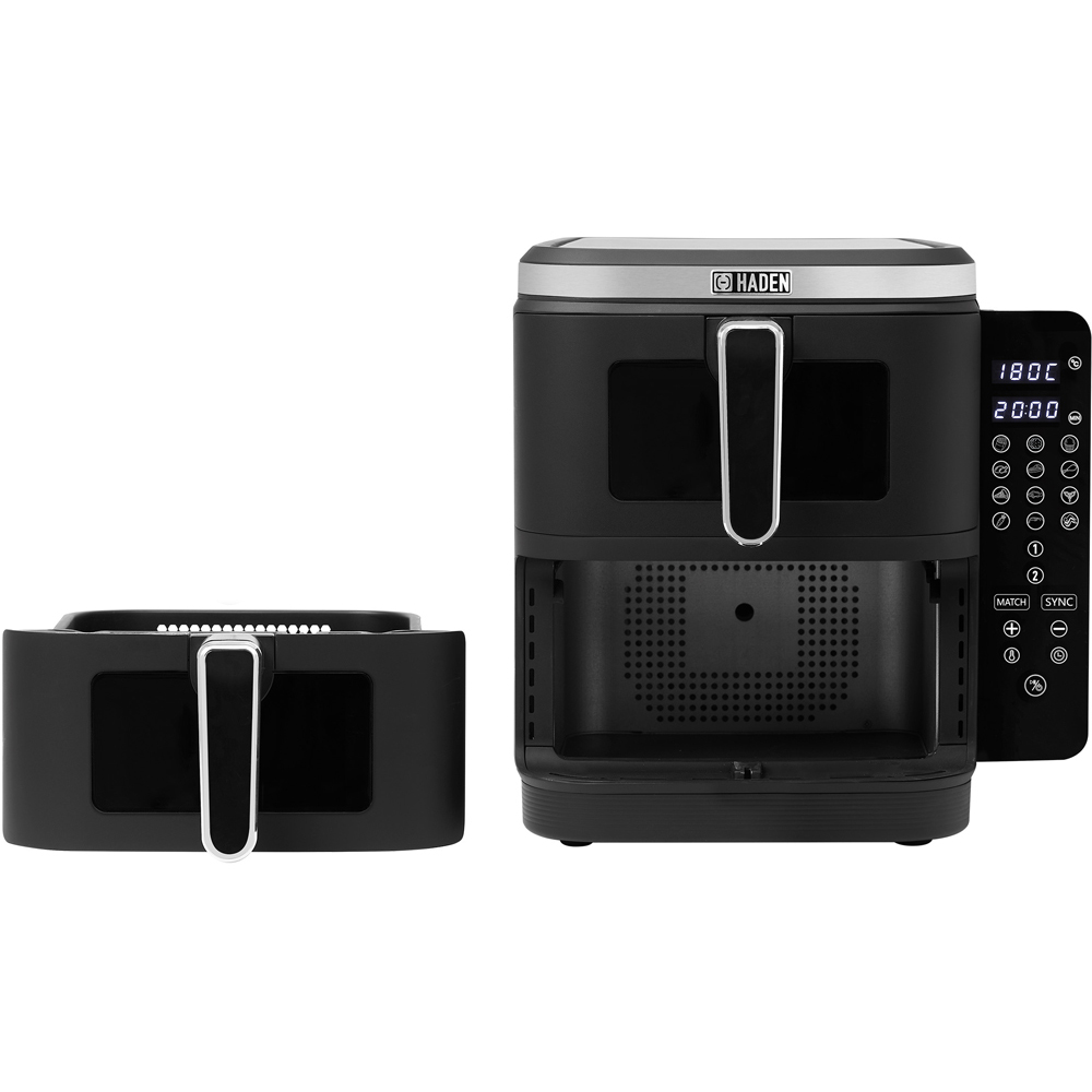 Haden Black 11L Double Stack Air Fryer with Window Image 3