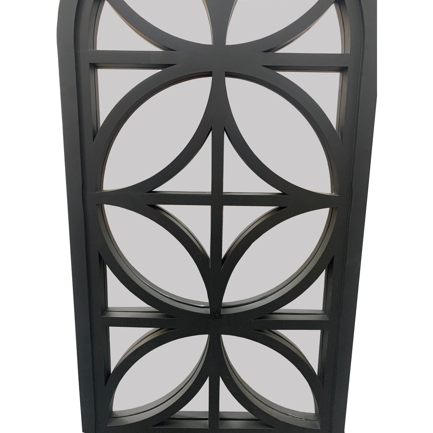 Fenella Indoor Outdoor Mirror Black - Black Image 3