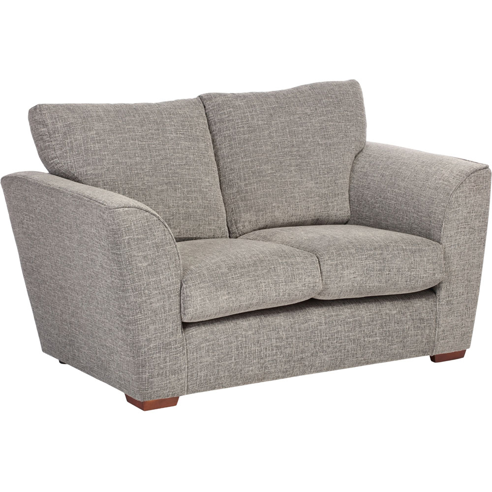 Desser Furniture Richmond 2 Seater Charcoal Linen Sofa Image 2