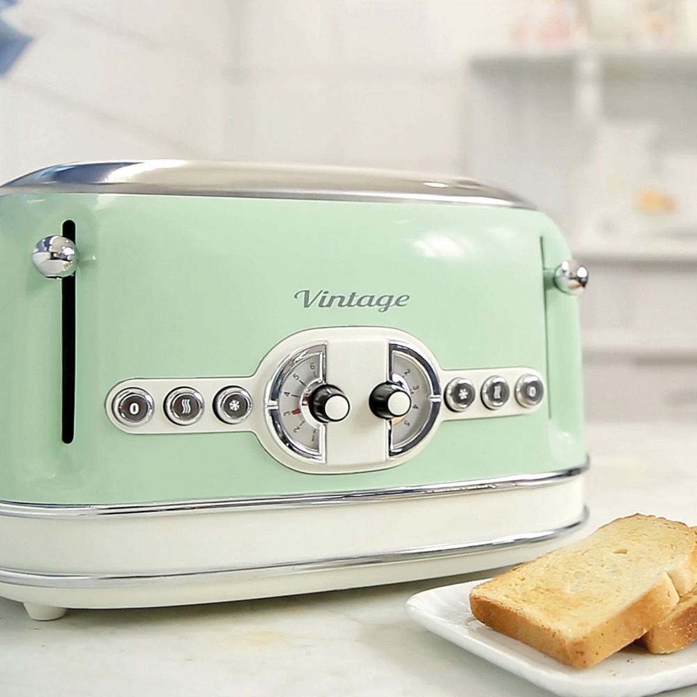 Ariete ARPK40 Green Kettle and 4 Slice Toaster Set Image 7