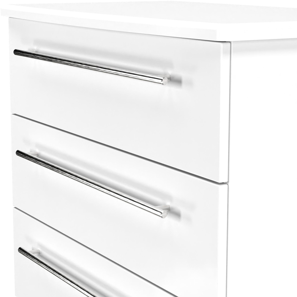 Crowndale Sherwood 5 Drawer Porcelain Matt Chest of Drawers Image 5