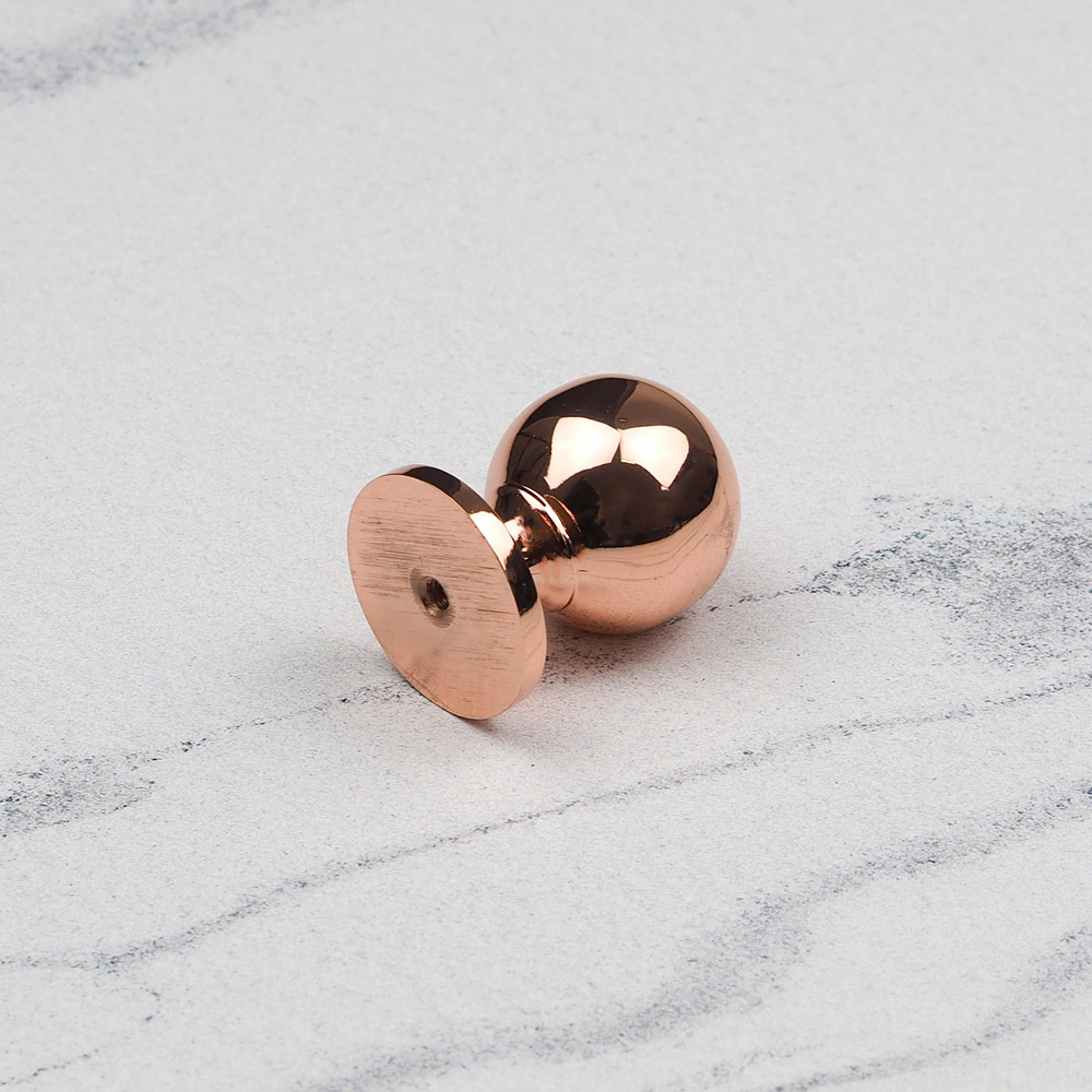 Handle & Home Rose Gold Copper Knob 31mm Image 4